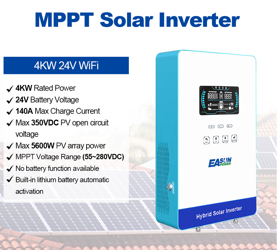 EASUN POWER 4KW Inverter 110V  - Grid Tie Inverter Limiter 2000W review and price