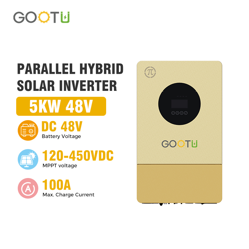 Hybrid Solar Inverter 5Kw 48V  - Parallel Solar Inverter 48V 5000W Mppt review and price